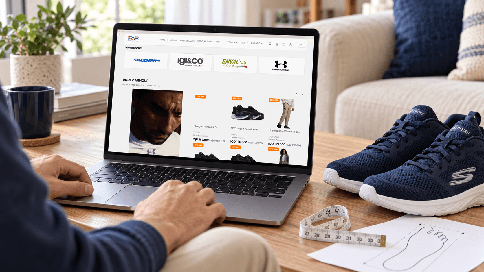 Your Favorite Footwear, Just a Click Away